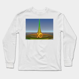 Unlimited Visibility Atop the Space Needle Long Sleeve T-Shirt